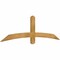 Ekena Millwork Bellingham Rough Sawn Timber Gable Bracket, Western Red Cedar, 72"W x 21"H x 2"D x 4"F, 7/12 Pitch GBW072X21X0204BEL00RWR - alternate 3